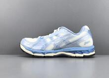KITHx ASICS GEL-Kayano12.1 Loyalty Pack Co Branded Comfortable Fit Running Shoes For Men And Women In Lake Blue - 湖水藍 - 查看 4