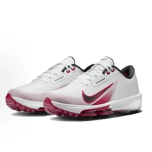 Nike Infinity Tour 2 Lightweight Cushioned Comfortable Golf Shoes FD0217-101 - Red and White - View 2