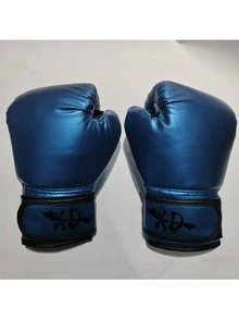 Children's PU Leather Boxing Training Gloves, Professional Shock-Absorbing Protective Boxing Gloves, Suitable For Teenage Boys Ba, First Day Of School - Multicolor - View 10