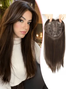 Synthetic False Bangs Clip-In Bangs Extension Natural Neat Fake Fringe Topper Hairpiece Invisible Clourse Hairpieces,Top Hairpiece & Toppers - 彩色 - 查看 1