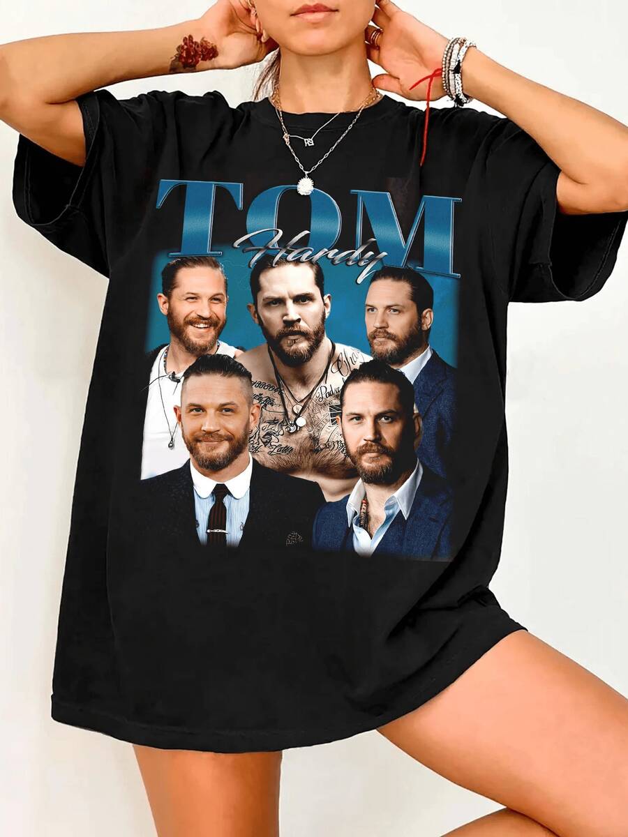 Tom Hardy Retro-T-Shirt, Ein Geschenk Für Fans Der 90er. - Style1 - View 1