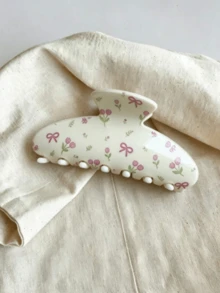 3pcs/1pc Women's Lightweight Plastic Hair Clips, Fashionable Versatile, Elegant Elegant, Minimalist Style, Solid Color Hair Claws, Bathroom Hair Accessories, Suitable For Daily Outings, Casual Gatherings, Commuting, Beach Vacations. Can Be Used For Ponytails, Braids, Buns, Face Washing, Bathing, Makeup And Matching Outfits. Hair Accessories, Hair Clips, Hair Accessories, Hair Claws - Multicolor - View 3