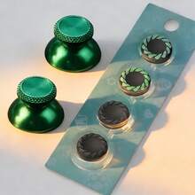 DATA FROG Compatible With P5 Metal Mushroom Head Cap Includes 4 Silicone Caps Features A Spiral Texture For Better Grip And Improved Gaming Accuracy - View 19