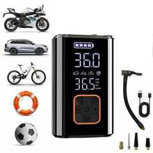 Car Tire Inflator Electric Bicycle Pump 150 PSI High Pressure Bicycle Pump Rechargeable Portable Air Compressor, Automatic Inflation Suitable For Electric Bicycle Motorcycle Smart Bicycle Pump With LCD Display - Wireless VC-069 - View 11