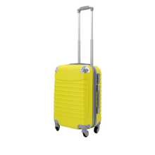 10KG Travel Suitcase With 360 Wheels And Telescopic Handle - Yellow - View 1