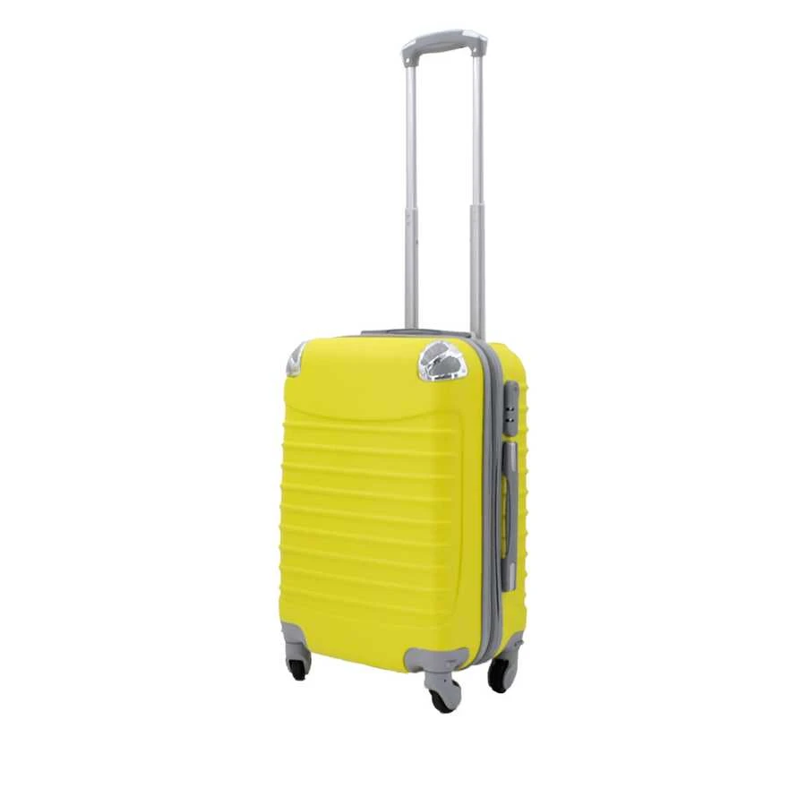 10KG Travel Suitcase With 360 Wheels And Telescopic Handle - Yellow - View 1