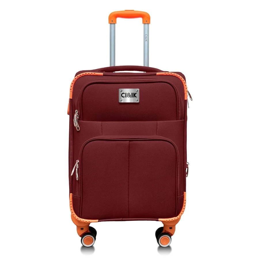 Cabin Suitcase Hand Luggage 10kg With Lock 18 Inch - Apricot - View 1