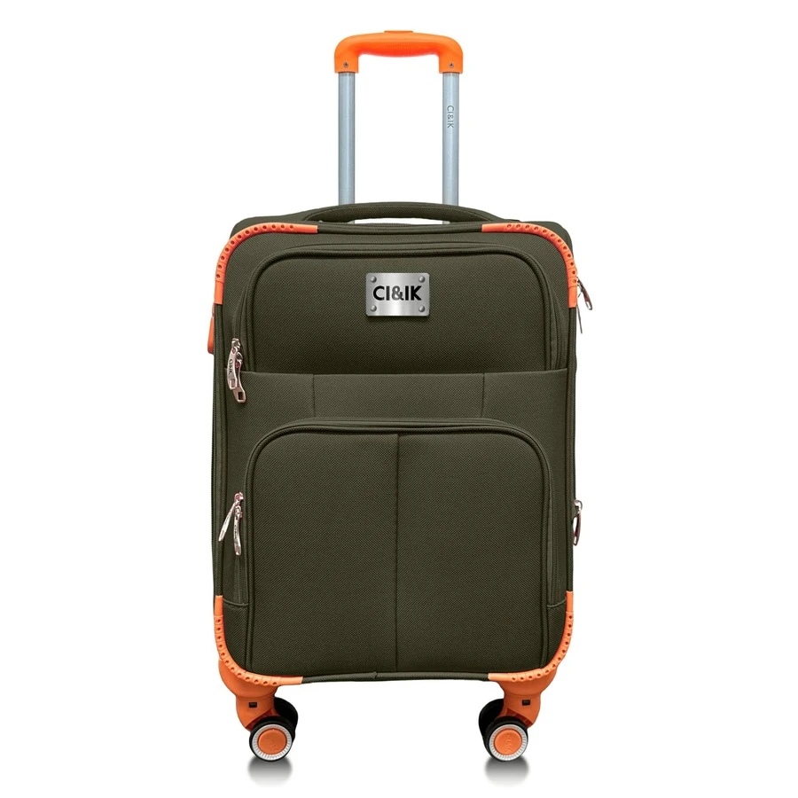 Cabin Suitcase Hand Luggage 10kg With Lock 18 Inch - Beige - View 1