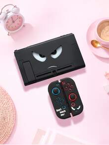 New Switch 2 (2025) Game Console Protective Case, 1pc English Expression Pattern, Compatible With Switch NS/Switch OLED Game Console Protective Case, New Generation 2, TPU Soft Shell, Universal Protective Cover, Switch Controller Protective Case, Switch Game Accessories, Universal Storage Bag, Anti-Drop, Anti-Slip, Anti-Scratch, Beautiful, Best Choice For Family And Friends - View 4