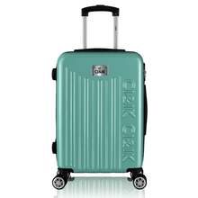 Maleta de viaje rígida de 20 pulgadas para llevar a bordo, equipaje de mano con 4 ruedas y candado integrado, variedad de colores - verde menta - Ver 3