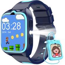 Blackview Kids Smart Watch LBS+WiFi+GPS Triple, Jam Tangan Game Anak, 7 Game Seru, Layar Sentuh 1,73 Inci, Tahan Air IP68, Penghitung Langkah, Mengambil Foto, Senter, Pengingat Alarm, Kamera, Album, Pelacak Olahraga, dan Notifikasi Pesan - View 13