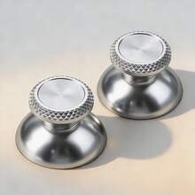 DATA FROG Compatible With P5 Metal Mushroom Head Cap Includes 4 Silicone Caps Features A Spiral Texture For Better Grip And Improved Gaming Accuracy - View 8