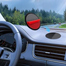2/4/8pcs Car Dashboard Phone Mount Sticker - Strong Suction Cup Glue Tray Base For GPS & Mobile Phones, Universal Vehicle Accessories Dashboard Installation Organizer Set - A - View 8