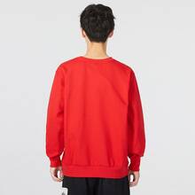 Nike 純色Logo舒適柔軟套頭衛衣 男款 紅色 - 紅色 - 查看 3