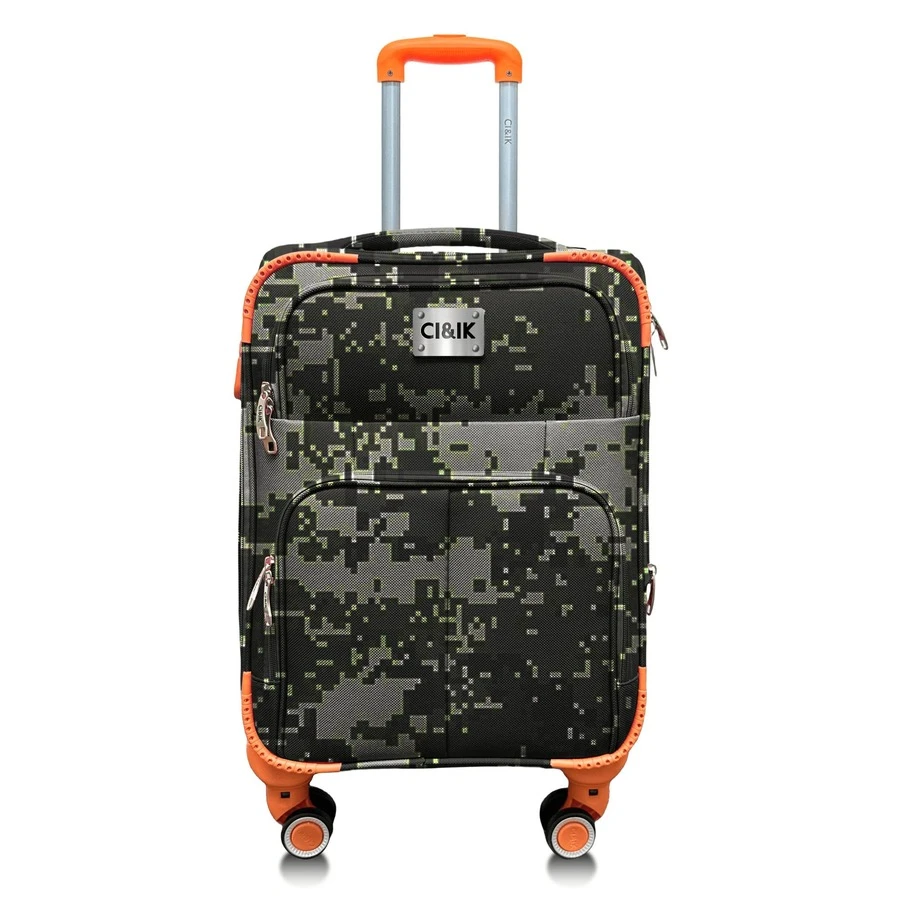 Cabin Suitcase Hand Luggage 10kg With Lock 18 Inch - Grey - View 1