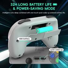 DATA FROG For PC07 Wireless Dual Game Controller Plug And Play With Receiver And OTG Adapter Supports Multi-Device Connection - View 4