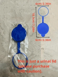 1pc Universal Portable Urinal - 34oz Female Urine Collector - Women's Urination Funnel Cup, Suitable For Emergency, Travel, Car And Camping - Portable Home Urinal With Lid And Funnel - View 12