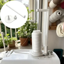 Three-Roll Sewing Machine Thread Stand - For Home Embroidery, Detachable Sewing Storage Stand, Sewing Machine Special Thread Stand - Multicolor - View 9