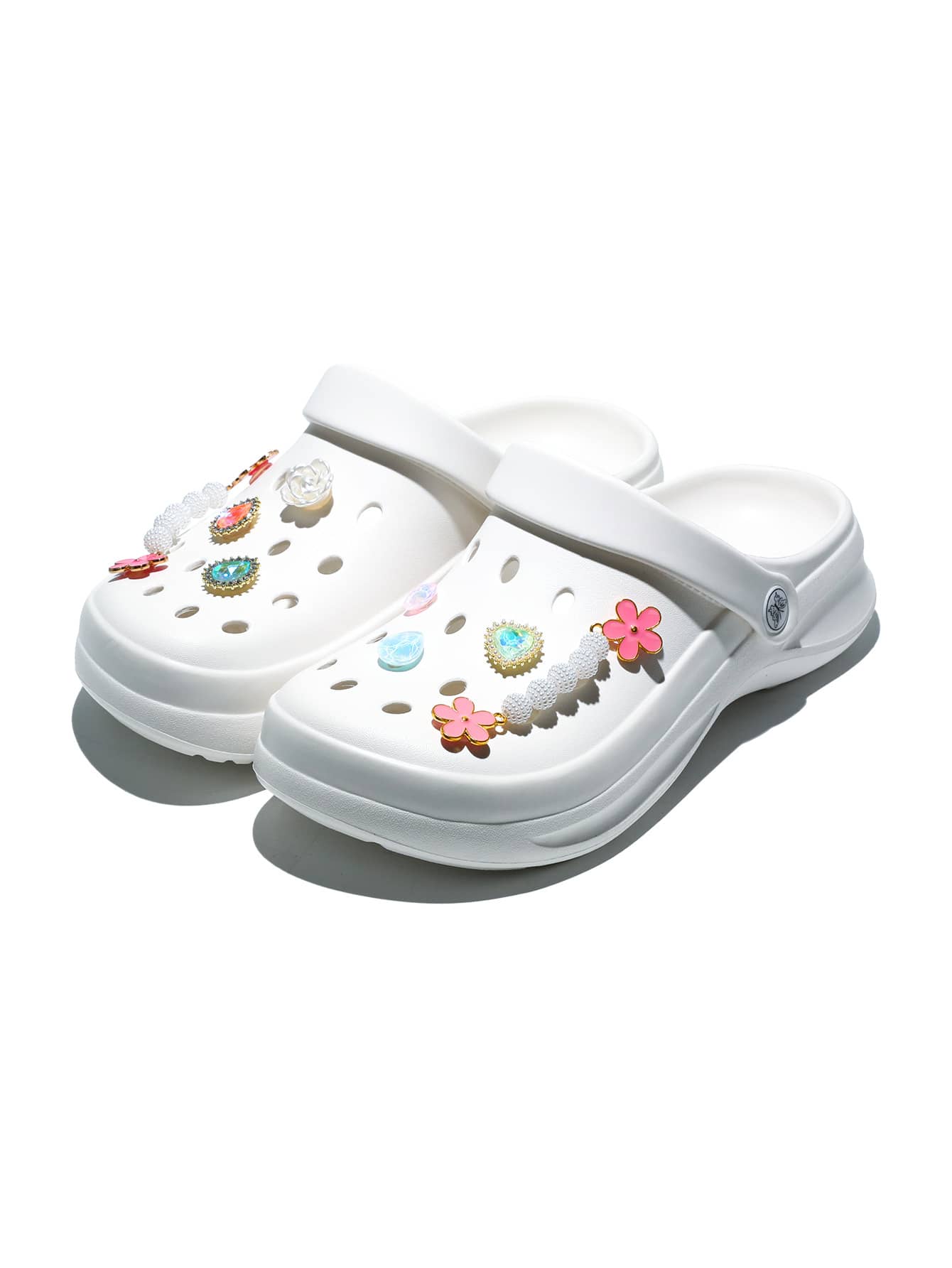CIVHOM Women's Vibrant Tie-Dye Print Clogs, Soft Lightweight Breathable Non-Slip Comfortable, Suitable For Beach And Garden, All-Season Wear
