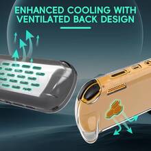 DATA FROG ForTSPS TPU Protective Case With Cat Paw Joystick Cap Double Layer Tempered Glass Complete Set Of Anti Scratch And Anti Drop Protection Devices For Game Consoles - View 4