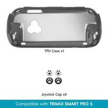 DATA FROG ForTSPS TPU Protective Case With Cat Paw Joystick Cap Double Layer Tempered Glass Complete Set Of Anti Scratch And Anti Drop Protection Devices For Game Consoles - View 9