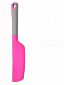 1pc Extra Large Silicone Cake Spatula - Heat Resistant, Non-Stick And Flexible Kitchen Tool, Suitable For Cooking, Baking, Mixing And Scraping, Silicone Jam Mixing Scraper Cake Cream Large Spatula Baking Kitchen Baking Tool - Multicolor - View 13