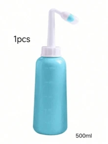 500ml Toilet Flush Spray Bottle, Portable Bidet Bottle - Pink - View 10