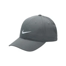 Nike 運動 聚酯纖維織品 棒球帽 男女同款情侶款 深灰色 - 灰色 - 查看 2