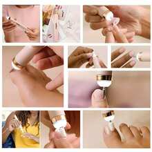 Rechargeable Electric Nail Drill Set - 5-In-1 Universal Manicure And Pedicure Tool Kit, 2-Speed Control, Suitable For Gel Nails, Callus Removal, Polishing - No Preservatives, Perfect For Gel Manicure And Home Salon, Ideal Gift - Multicolor - View 8