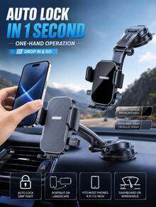 Center Console Waterfall Phone Holder Set - Multicolor - View 4