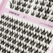 4 Sets Mixed-Style False Lashes, Thick Fluffy Natural Curl, Travel-Friendly Waterproof, Role-Playing Gift, 8-14mm Lengths - View 5