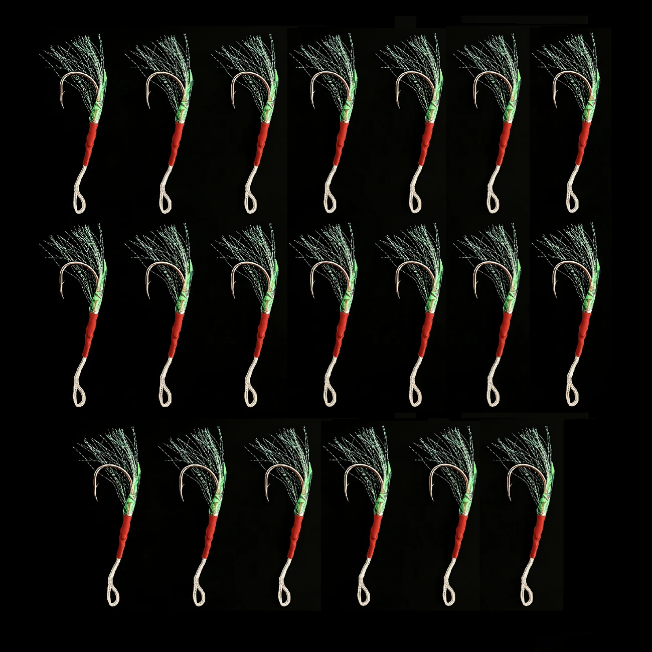 10pcs/15pcs/20pcs Boxed Combo Set Shiny Steel Plate Hooks With Barbs Lure Hooks Boat Fishing Hooks Saltwater Fishing Hooks Fishing Tackle Accessories