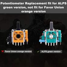 P*5 Controller Repair Kit, Includes Joystick Components, Anti-Slip Thumb Caps And Professional Disassembly Tools, Easy To Replace Drift Controller Joystick - View 4