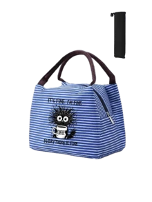 Reusable Insulated Lunch Bag, Unisex Leak-Proof Large Capacity Tote, Thermal Cold Storage Bento Bag, Portable Travel Picnic Camping Bag, Office School Work Meal Insulated Bag, Student Adult Multi-Function Lunch Container Storage Bag, Ideal Gift For Boys Girls Wife Students Teachers Sisters Best Friends Mother, Valentine's Day Mother's Day Birthday Graduation Season Back To School Teacher's Day Independence Day - Multicolor - View 15