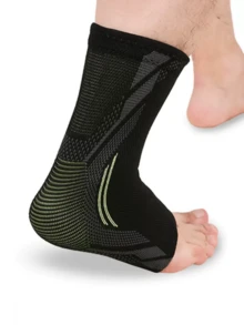 1 pieza Mangas de compresión para soporte de tobillo para hombres y mujeres, protector de tobillo para deporte diario, entrenamiento, levantamiento de pesas, fitness, ciclismo, yoga, pilates, camping, senderismo, caminata, baloncesto, béisbol, tobillera, accesorios de gimnasio - Multicolor - Ver 7