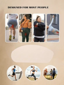 10/20/30/50pcs Thigh Chafing Pads & Nipple Covers Combo, Invisible Skin-Friendly Self-Adhesive Pads, Anti-Chafing, No-Show Under Clothing - Multicolor - View 4