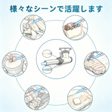 トーチバーナー ガスバーナー パワートーチ 逆さ使用可能 料理用 900℃～1300℃ 火力調節 温度調整可能 炙り調理 BBQ/料理/お菓子作り 炭火起こし 溶接 キャンプ アウトドア用品 (燃料別売り) - ホワイト(1個) - チェックする 8