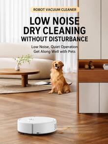 Rechargeable Vacuum Cleaner , Mini Automatic USB Charging Smart Sweeping Robot For Wooden Flooring , Hard Floors And Daily Cleaning Suitable For Pet Hair Household Dusting Cleaner - A - View 4