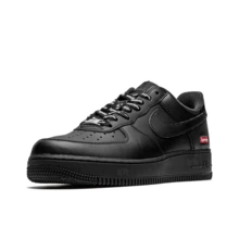 Nike * Air Force 1 Box Logo 時尚低筒運動鞋 中性款 黑色 - 黑色 - 查看 2