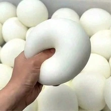 Malleable Squishy Ball Toy, Large Size Stress Relief Product, Affordable Soft Squeeze Toy, Soft Stress Relief Toy For Venting, Suitable For Adult Sensory Anxiety Relief Slow Rebound Toy, Perfect Party Gift, Birthday Gift, Mother's Day Gift, Father's Day Gift, Adult Desk Decor, July 4th Independence Day Celebration Soft Toy Gift - Multicolor - View 8