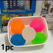1pc Latest Popular New Maltose Ball Squeeze Toy, Matte Soft Slow Rebound Stress Relief Ball, Emotional Healing Toy, Emotional Venting Toy, Squeeze Toy, Soft Perfect Gift - Birthday Gift - Surprise Gift - Holiday Gift - Seasonal Gift - Halloween Gift - Christmas Gift - Multicolor - View 15