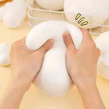 Malleable Squishy Ball Toy, Large Size Stress Relief Product, Affordable Soft Squeeze Toy, Soft Stress Relief Toy For Venting, Suitable For Adult Sensory Anxiety Relief Slow Rebound Toy, Perfect Party Gift, Birthday Gift, Mother's Day Gift, Father's Day Gift, Adult Desk Decor, July 4th Independence Day Celebration Soft Toy Gift - Multicolor - View 12