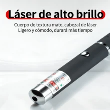 Portable USB Rechargeable Laser Pointer, Visible Light Laser Pointer With Strap Ideal For Presentations, Classes, Exhibitions, Models, Maps And Training - Green color light - View 4
