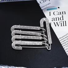 2/3 cái khóa thắt lưng đa năng cho quần jeans, kẹp siết eo quần nữ, ghim cài chống hở cho áo cardigan len, kẹp siết tái sử dụng - Nhiều màu - Xem 3