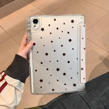 適用於 Redmi Pad 2 平板電腦保護殼，智慧休眠喚醒，高透明壓克力硬殼附筆槽，全包防摔，適用於 Matepad SE 11 吋、Matepad 11.5S 平板保護套，A16 保護殼，適用於 iPad 第 11 代平板保護殼，相容於 iPad 第 9 代 10.2 吋、Air 11 平板保護殼，第 10 代平板保護殼 - 星星 - 查看 5