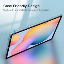2pcs Screen Protector Film Set, Compatible With Samsung Galaxy Tab S6 Lite 10.4 2024/2022/2020 - Transparent High Definition Screen Protector Film, 9H Hardness, Anti-Scratch Screen Protector Film, Screen Protector Film - Clear - View 5