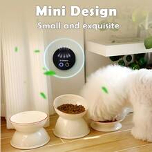 Pet Deodorizer, Indoor Deodorizer, Electronic Deodorizer, USB/Battery Dual Power (Battery Not Included), Ozone Active Odor Decomposition, Ultra-Quiet Mini, Space-Saving, Wall-Mountable, Suitable For Pet Litter Box/Car/Indoor And More - Black - View 6