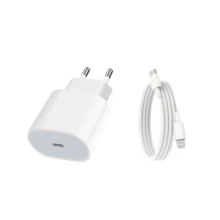 محول طاقة 20W PD USB-C بقابس أوروبي، متوافق مع سامسونج & متوافق مع سلسلة آيفون، مثالي للشحن في المنزل والمكتب والسفر - قابس اتحاد أوروبي نوع C (220 إلى 240 فولت) - مشاهدة 11