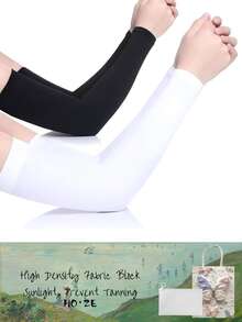 5/3/1pc Cooling Sun Protection Arm Sleeves, Unisex Breathable UV Protection Arm Guards, Suitable For Outdoor Activities And Cycling - Multicolor - View 6