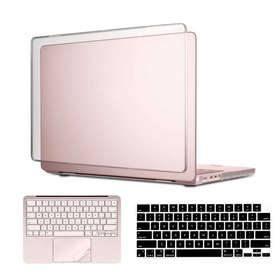 3pcs NEO Laptop Matte Protective Case + Keyboard + Touchpad Film, Easter Day, Spring, Summer, Neo Case Laptop Case Case Laptop Case Neo Case Case